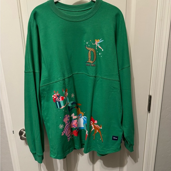 NWT Disney Disneyland Holiday Spirit Jersey - Picture 1 of 5
